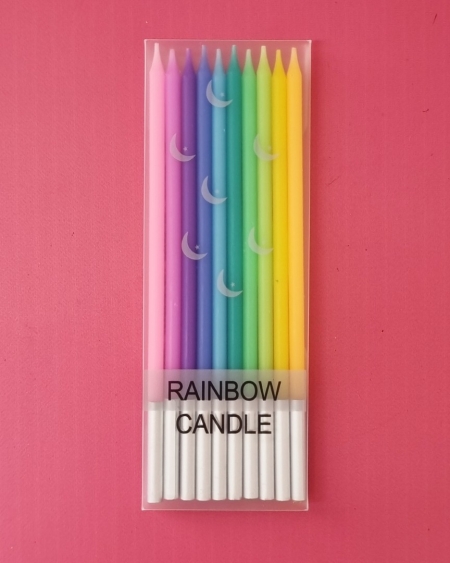 Rainbow Candles